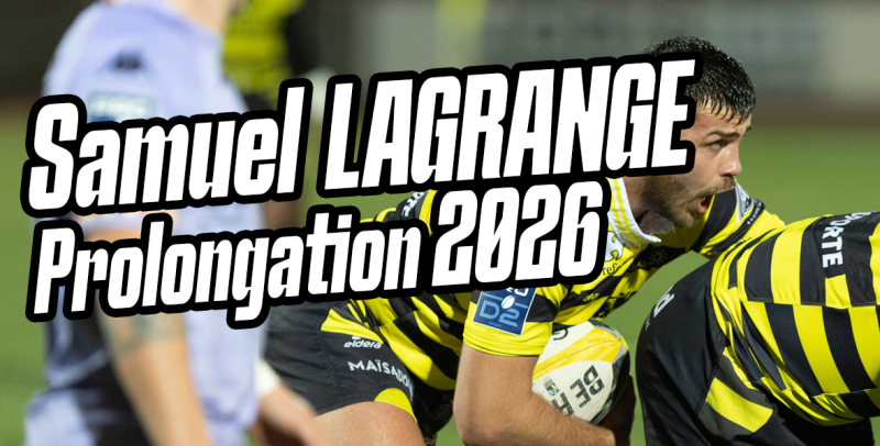 Samuel Lagrange jusqu'en 2026